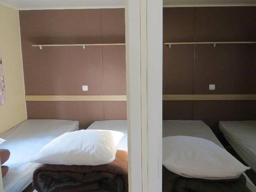 Camping Le Rancho - Mobilheim 6 personen - 3 Schlafzimmer + Klimaanlage in La Côte Vermeille, Argelès-sur-Mer