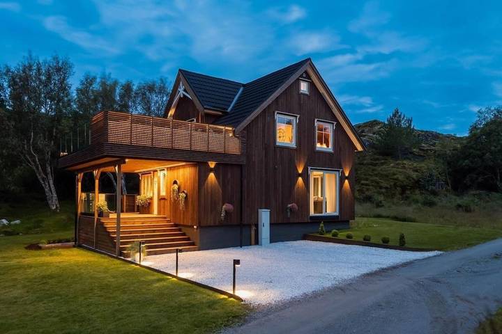 Villa für 7 Personen, mit Garten und Ausblick, mit Haustier auf Hitra - 4