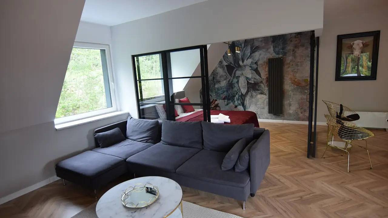 Ganze Ferienwohnung, Ferienwohnung für 8 Personen (120 m²) in Stężyca in Stężyca, powiat kartuski