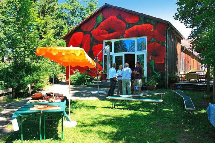 Ferienhaus für 30 Personen, mit Terrasse und Sauna sowie Garten - 1