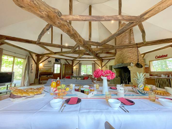 Gîte pour 15 personnes, avec jardin et terrasse en Normandie - 4