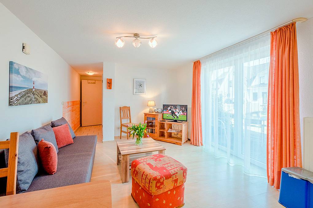 Ganze Ferienwohnung, D 066.031A - Ferienhaus Sanddorn, Fewo Strandhafer in Prerow, Fischland - Darß - Zingst