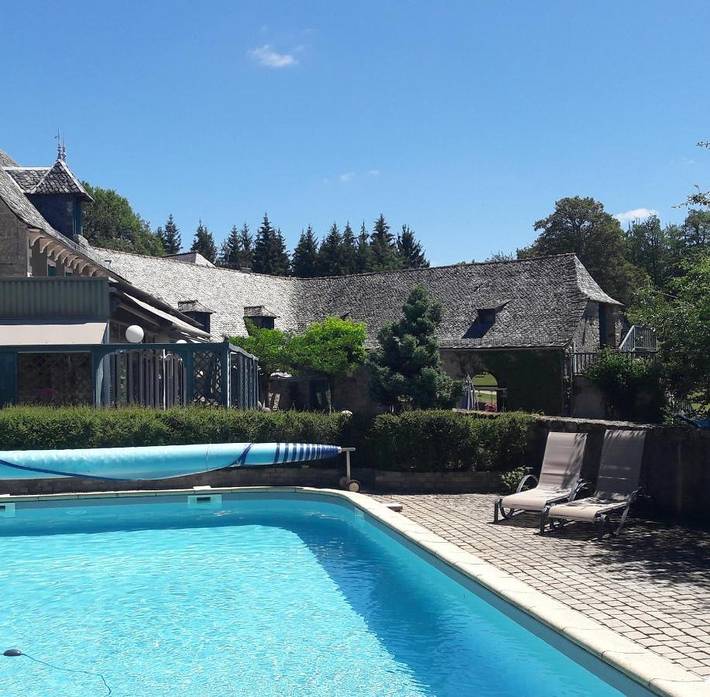 Hôtel pour 2 personnes, avec Terrasse et Jardin ainsi que Piscine et Vue