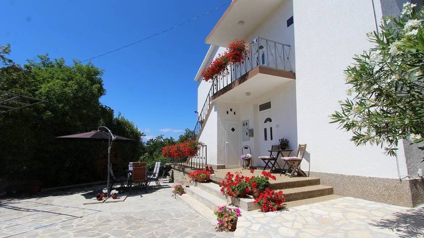 Ferienwohnung für 4 Personen, mit Balkon/Terrasse in Malinska - 3