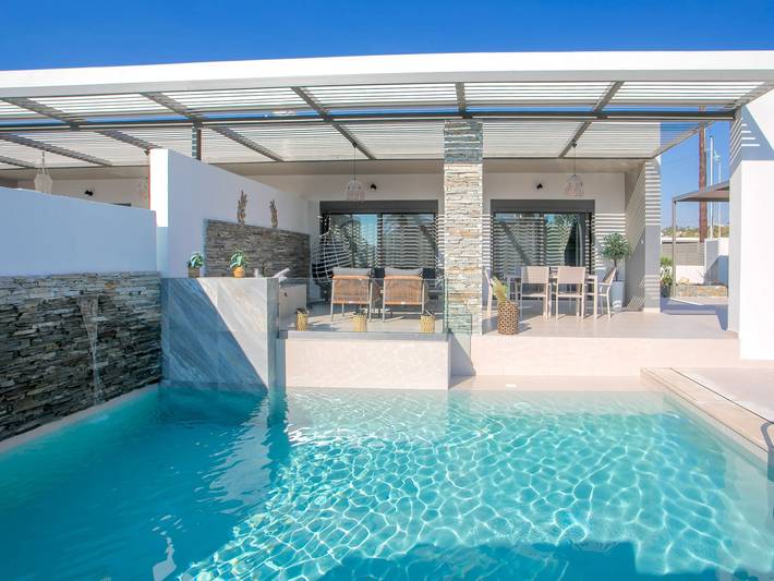 Ferienhaus für 4 Personen, mit Pool in Afantou - 4