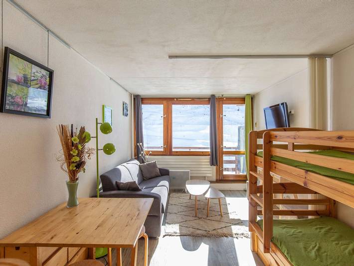 Gîte pour 4 personnes, avec balcon dans La Mongie - 4