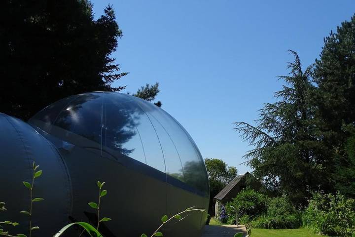 Tente pour 2 personnes, avec jardin et jacuzzi dans le Calvados - 4
