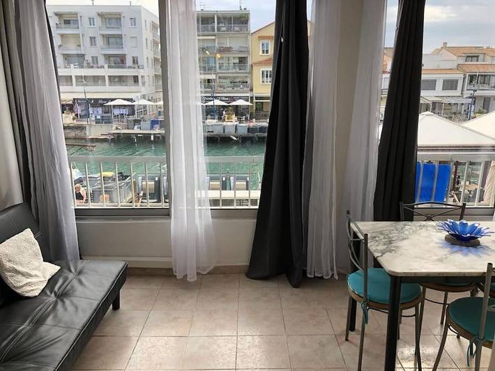 Gîte pour 6 personnes, avec terrasse et vue, animaux acceptés dans Casino de Palavas les Flots - 2