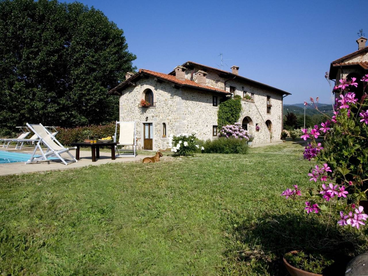 Villa Mildred in Poppi, Casentino