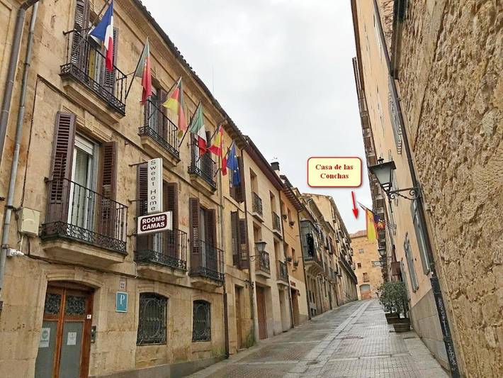 Casa de huéspuedes para 2 personas, con Balcón en Centro de Salamanca