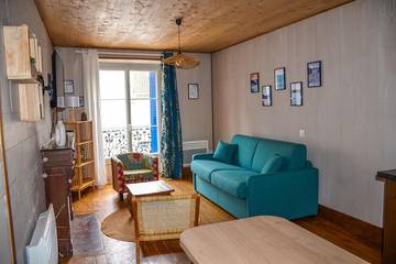 Gîte pour 4 personnes, avec jardin et balcon à Clairvaux-les-Lacs
