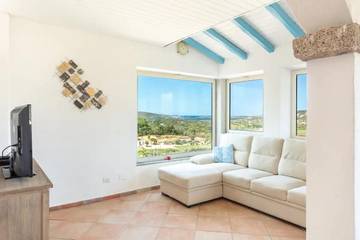 Villa pour 5 personnes, avec piscine ainsi que vue et jardin, animaux acceptés dans Costa Smeralda