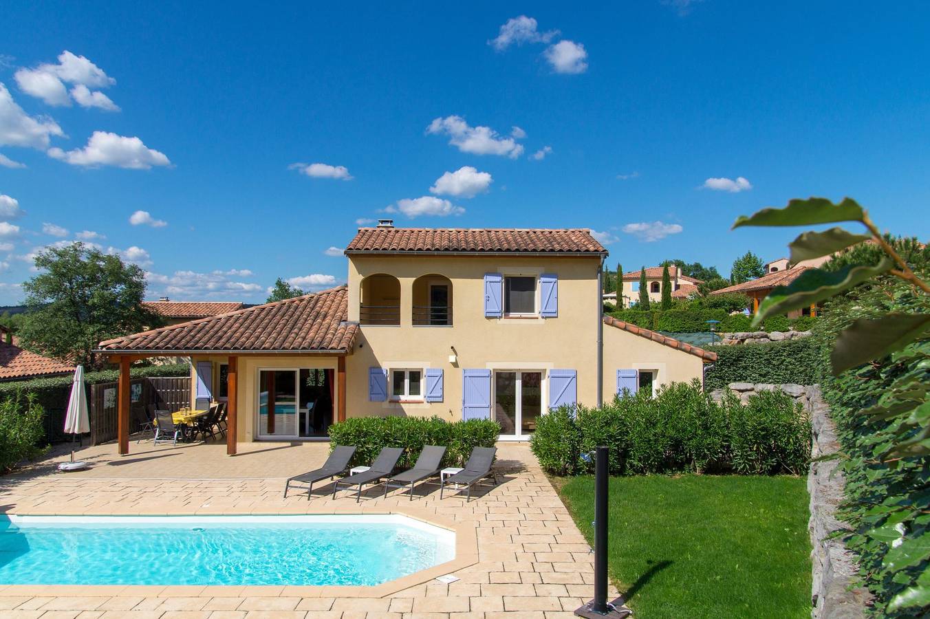 Luxury Ardeche Villa | Villa Aux Lions | 4 Bedrooms | Private Pool & Perfect for Families | Vallon Ponto D'Arc in Vallon-Pont-d'Arc, Ardèche