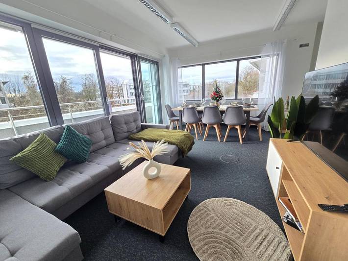 Appartement de vacances pour 12 personnes, avec balcon et vue