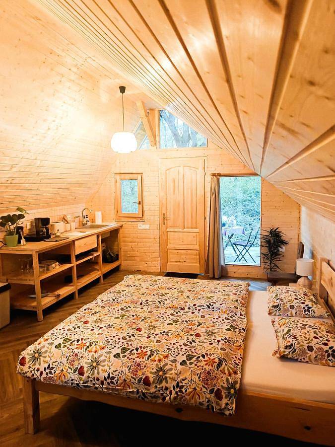 Chalet für 8 Personen, mit Garten und Pool sowie Ausblick in Ungarn - 3