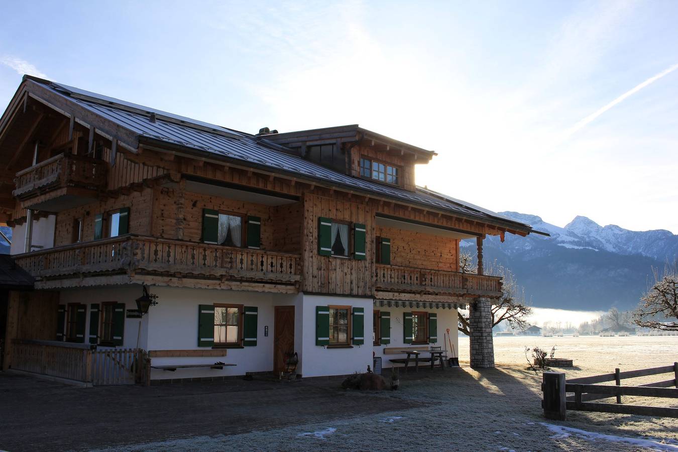 Ganze Ferienwohnung, Fewo Löslerlehen Haus 31 a - Ferienwohnung Watzmann, 25 qm, 1-2 Personen, 1 separates Schlafzimmer, Balkon in Schönau am Königssee, Berchtesgadener Alpen