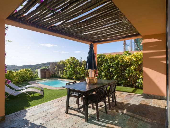 Casa rural para 5 personas, con Balcón y Terraza además de Jardín y Piscina en Salobre - 2