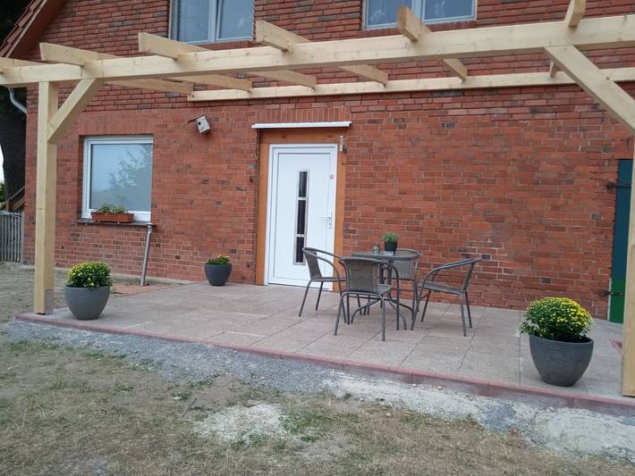 Ferienwohnung für 3 Personen, mit Terrasse und Garten in Wendland