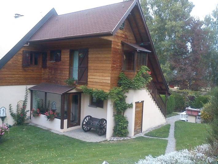 Gîte pour 3 personnes, avec jacuzzi et jardin à Labaroche