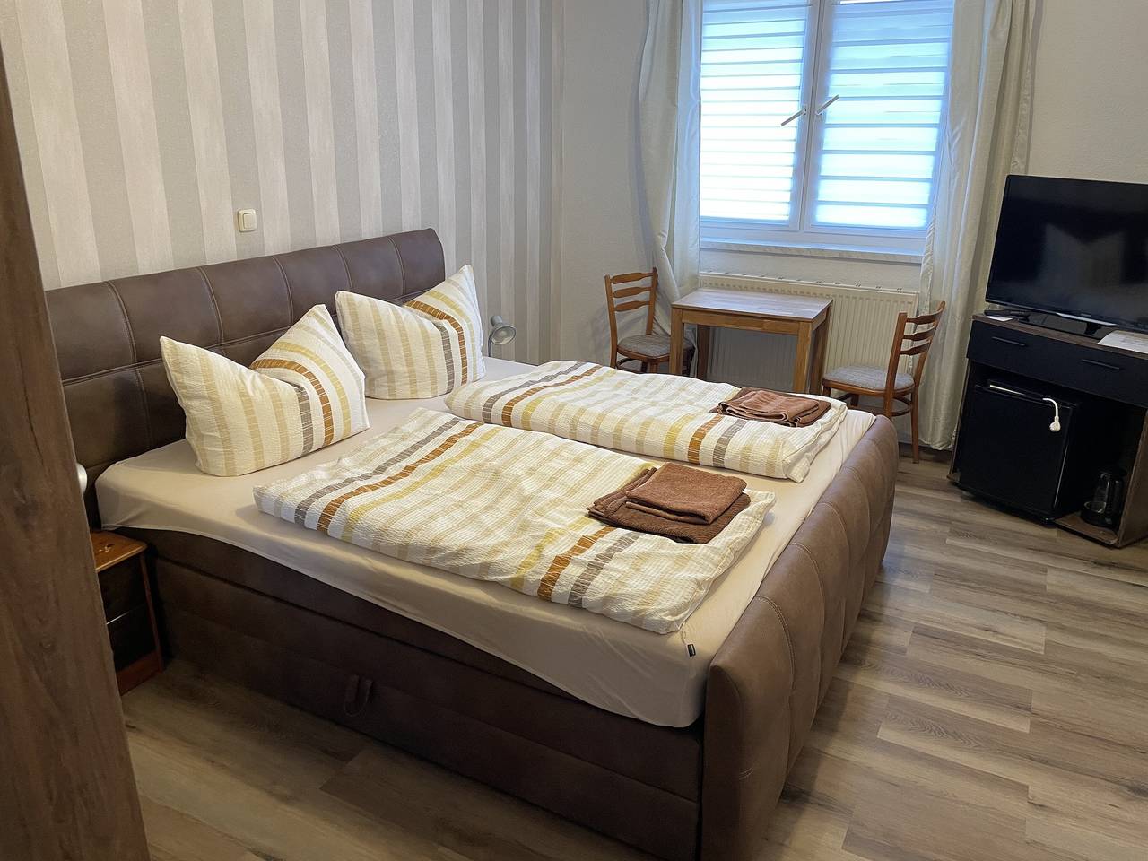 Room 'Pension Dalina - Nr. 1' with Shared Terrace, Shared Garden and Wi-Fi in Vorwerk auf Rügen, Sagard