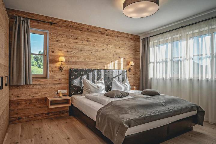 Ferienwohnung für 2 Personen, mit Balkon und Garten sowie Ausblick in Stiefenhofen