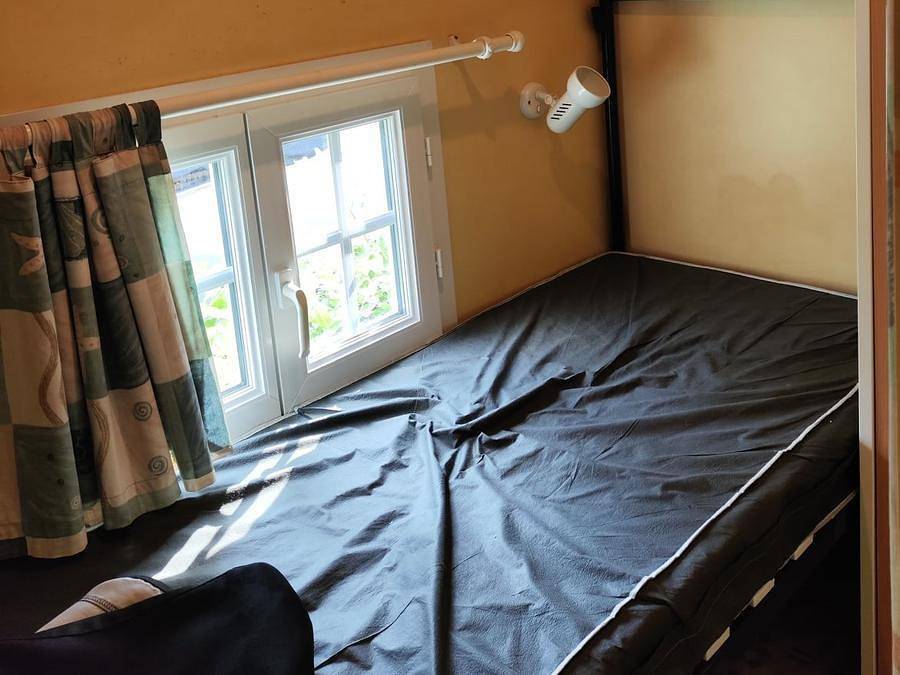 Camping La Vallée - Mobilheim 3 personen - Ginster in Perpezat, Regionaler Naturpark Volcans d'Auvergne