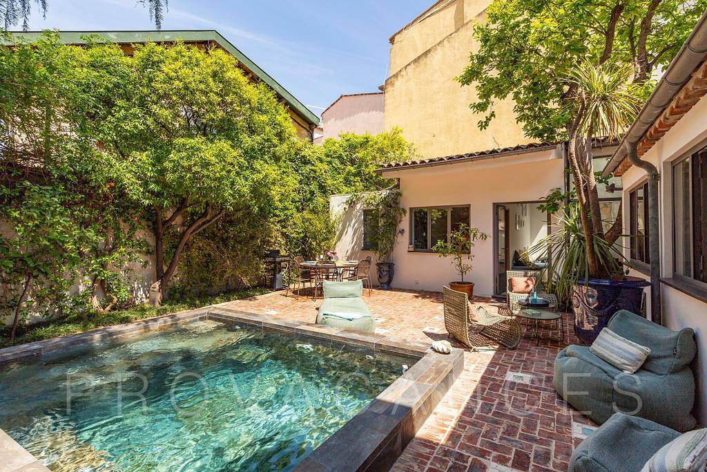 Unique townhouse with pool in the heart of the old town of Antibes in Antibes, Mediterranean Coast (France)