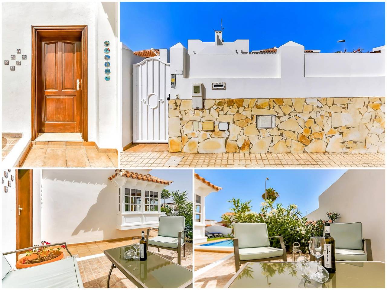 Casa Leo - Perfect poolside Holiday Home for comfort and relaxation. in La Caleta, Adeje