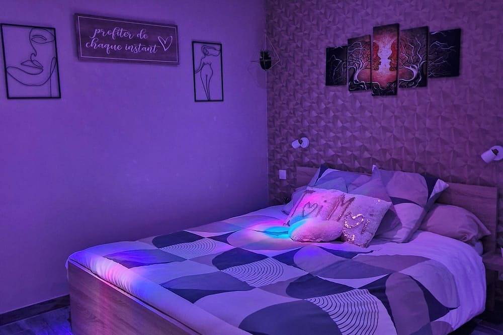 Ganze Wohnung, Studio with Jacuzzi, terrace, private Wi-Fi access in Westrehem, Béthune und Umgebung