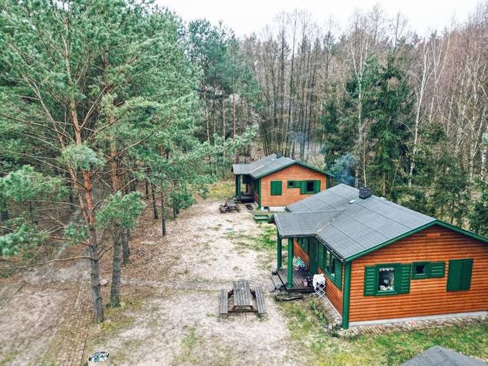 Domek letniskowy dla 4 osób, z Taras i Ogród oraz Widok na Wielkopolska