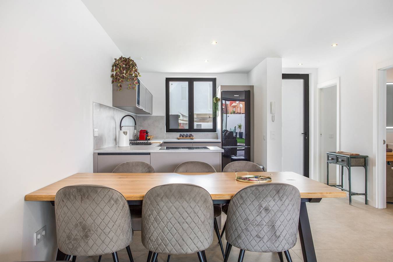 Ferienhaus 'Salitre y Lava' mit Gemeinschaftspool und privater Terrasse in Geafond, La Oliva