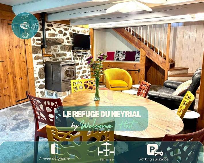 Location de vacances pour 6 personnes, avec terrasse et jardin à Yssingeaux