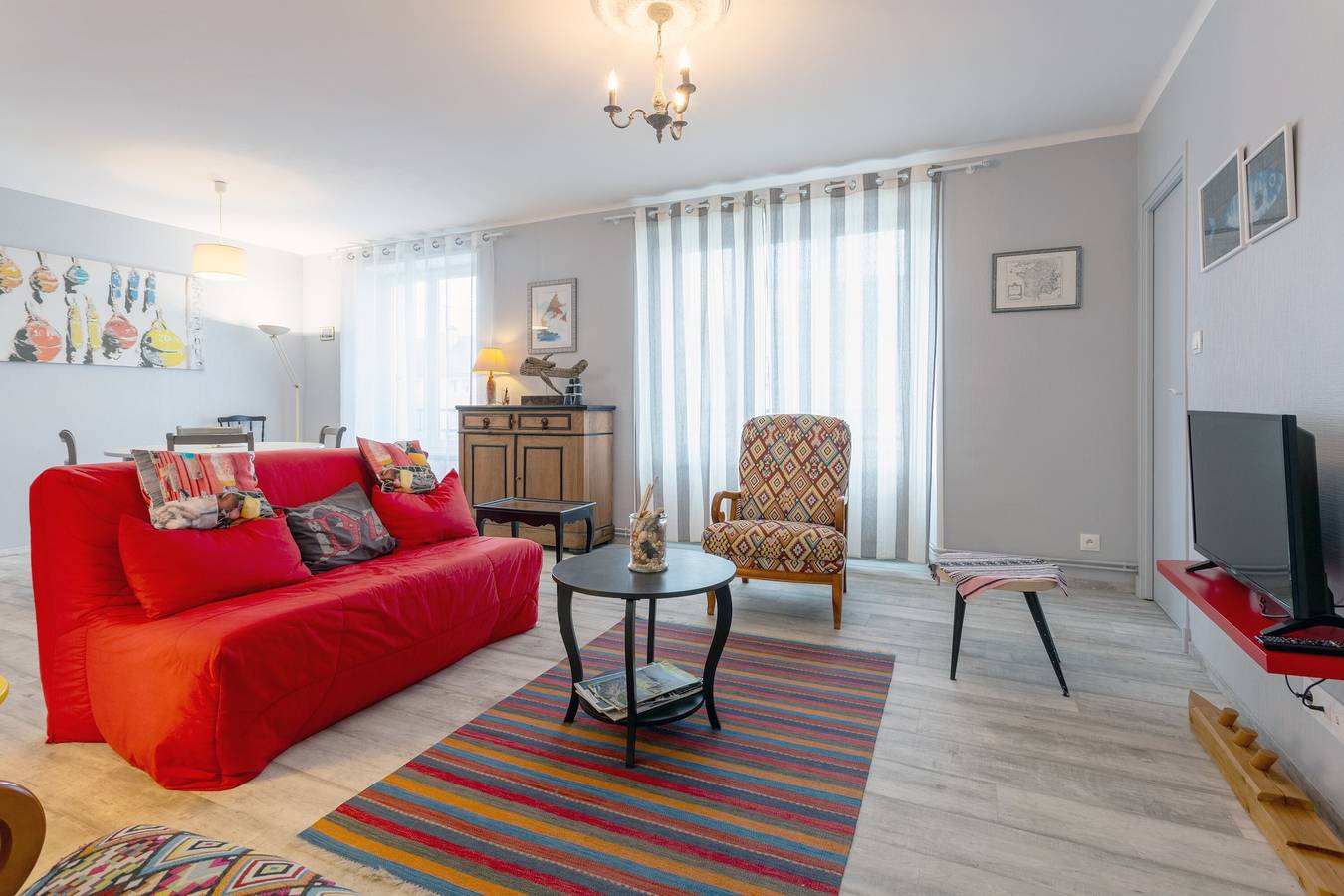 Apartamento entero, Con vistas al mar, apartamento 'Frente al Mar - 50m de la playa' in Douarnenez, Region de Quimper