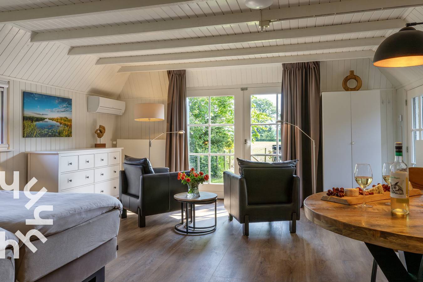 Ganzes Studio, Ruhig gelegenes 2-Personen-Studio mit komplett umzäuntem Garten nahe Weerribben-Wieden in Nationalpark Weerribben-Wieden