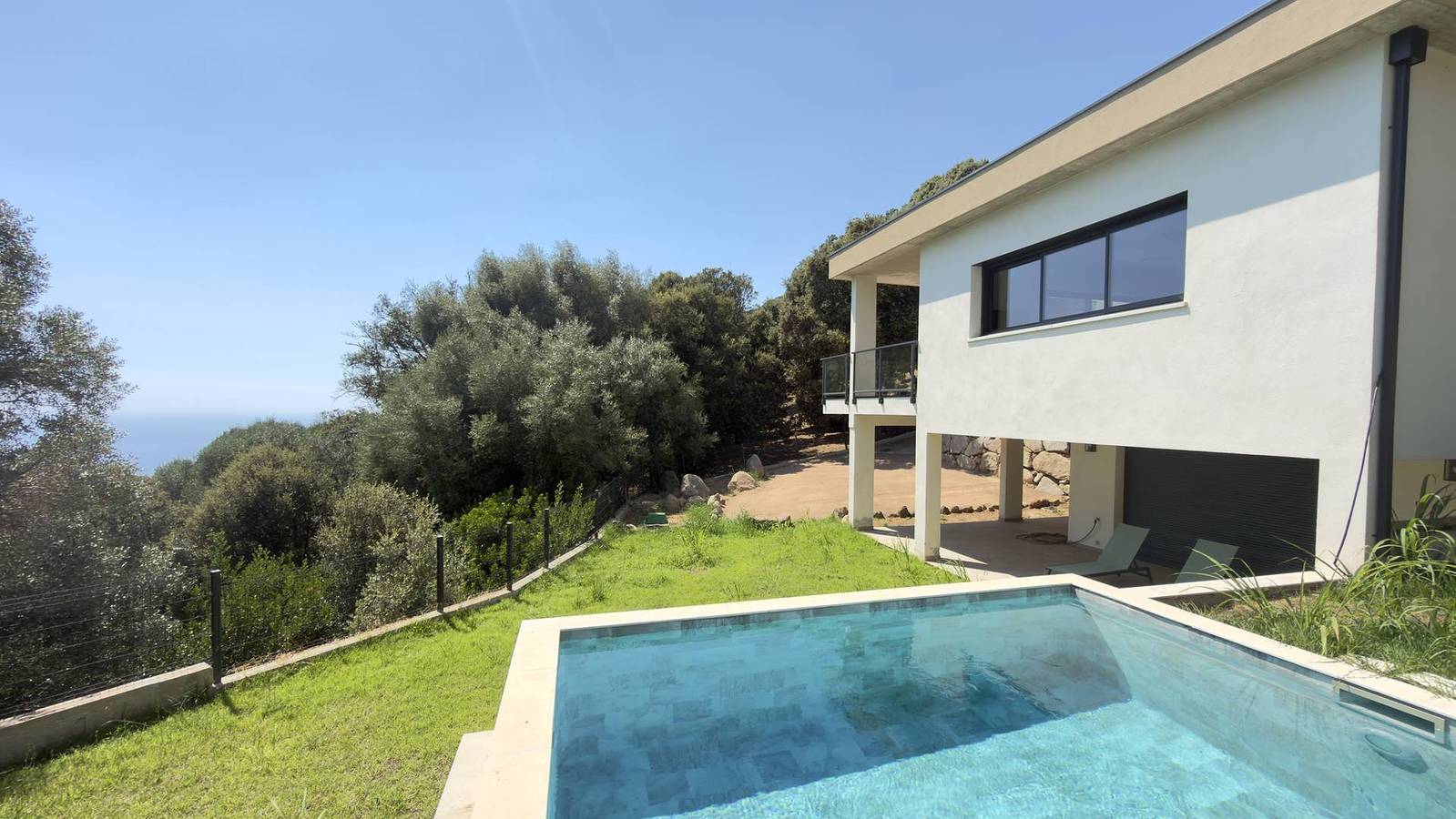Appartement de vacances entier, Villa d'exception avec piscine -  Hauteurs d'Olmeto in Olmeto, Arrondissement de Sartène