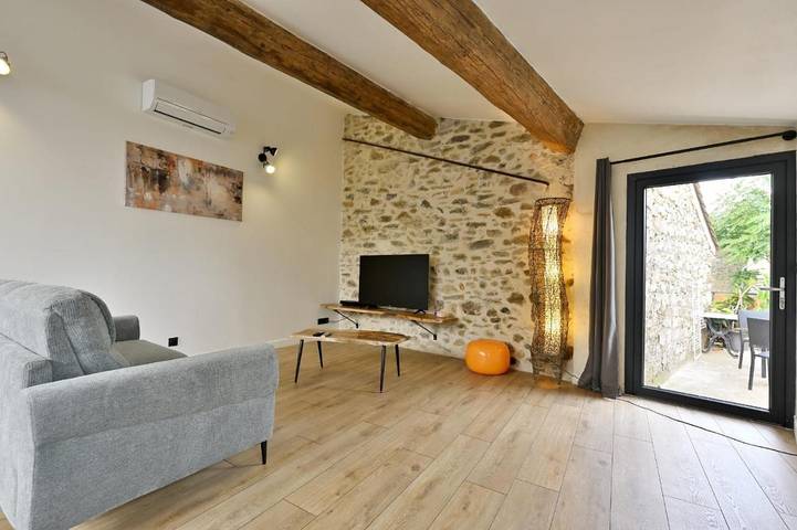 Location de vacances pour 2 personnes, avec balcon et vue à Sainte-Valière - 2