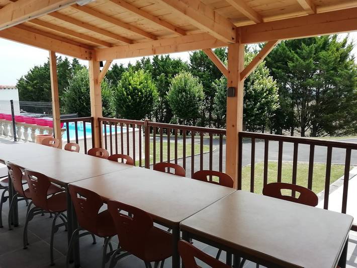 Gîte pour 15 personnes, avec jardin ainsi que terrasse et piscine à Vendeuvre-du-Poitou - 4