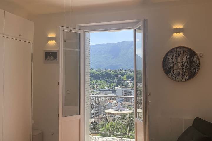 Gîte pour 2 personnes, avec piscine et balcon, animaux acceptés dans Parc du Bois Vidal - 4