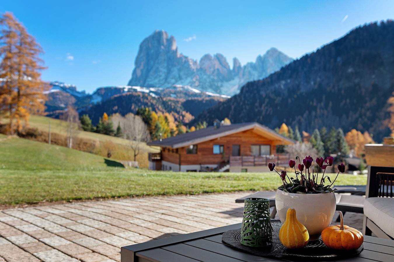 Studio entier, Studio « Lara Ruveda 2 » avec vue sur la montagne, terrasse privée et Wi-Fi in San Giacomo (Sankt Ulrich), St. Ulrich in Gröden