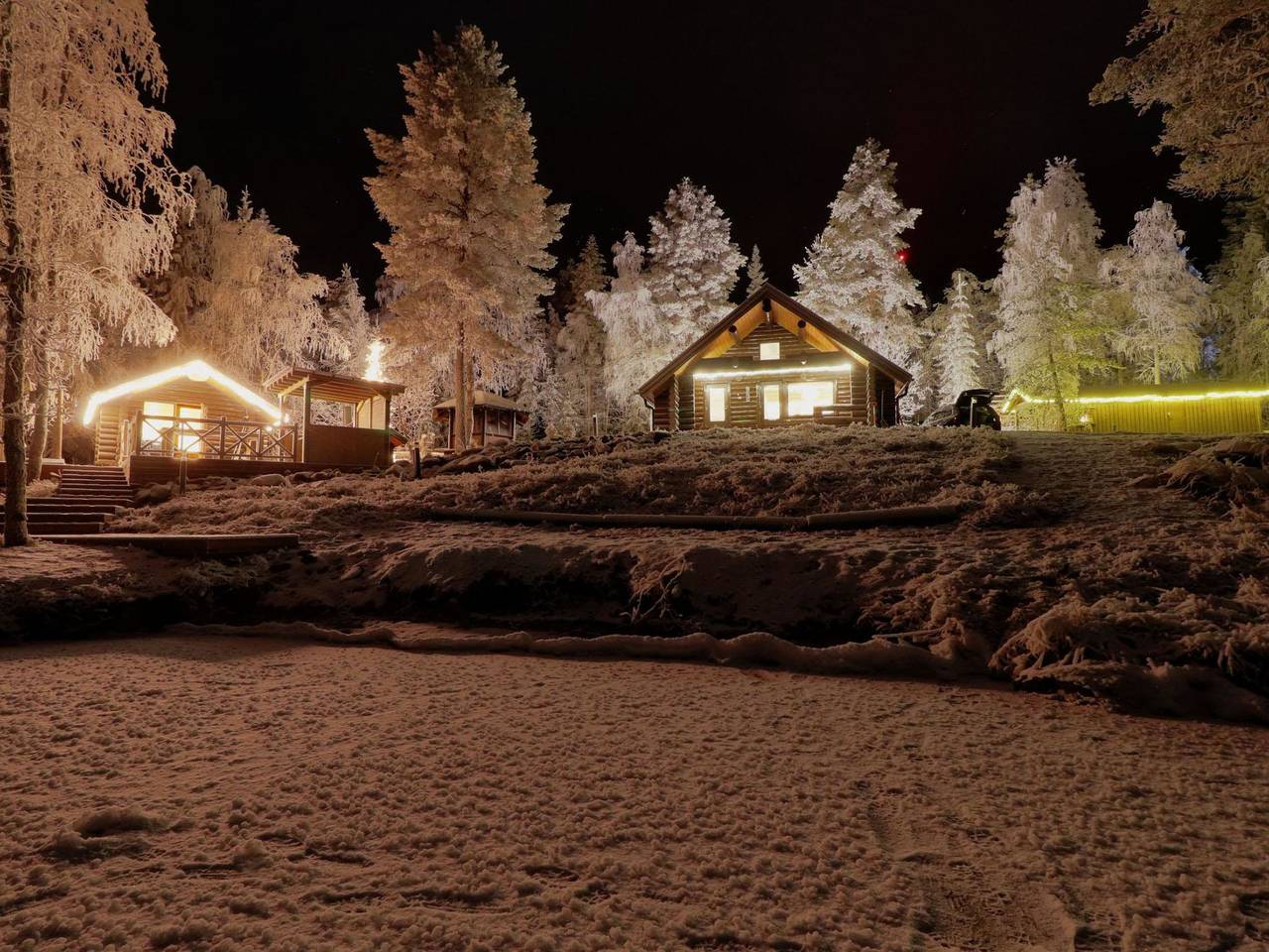 Vanttausranta in Rovaniemi, Lappland