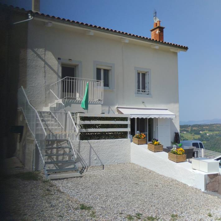 Appartement de vacances pour 4 personnes, avec balcon en Haute-Loire