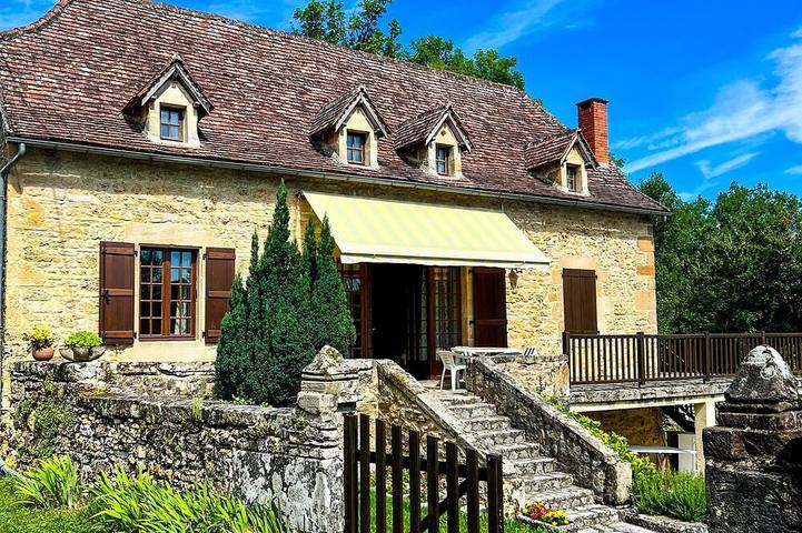 Maison de vacances pour 8 personnes, avec jacuzzi ainsi que terrasse et jardin
