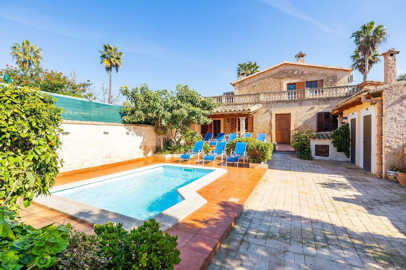Casa Vacacional 'Los Abilios' con Piscina Privada, Wi-Fi y Aire Acondicionado in Sa Indioteria, Palma