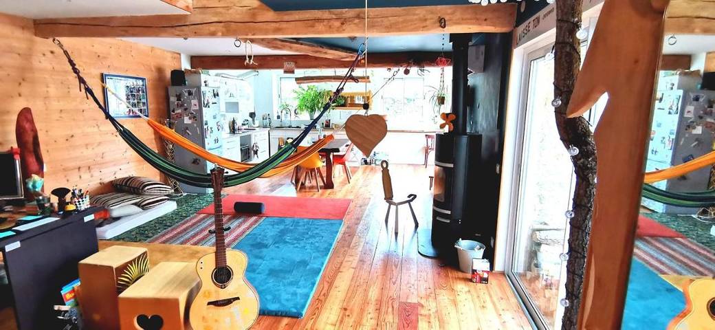 Gîte pour 2 personnes, avec terrasse ainsi que jardin et vue dans Saint-Félix-de-Rieutord