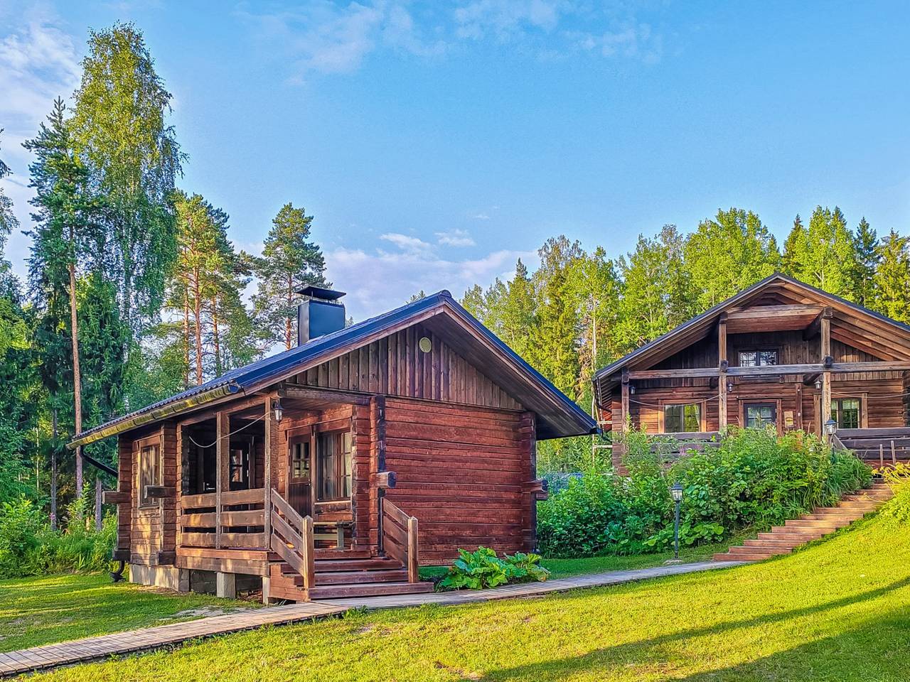 Iltaranta in Jyväskylä, Westfinnland
