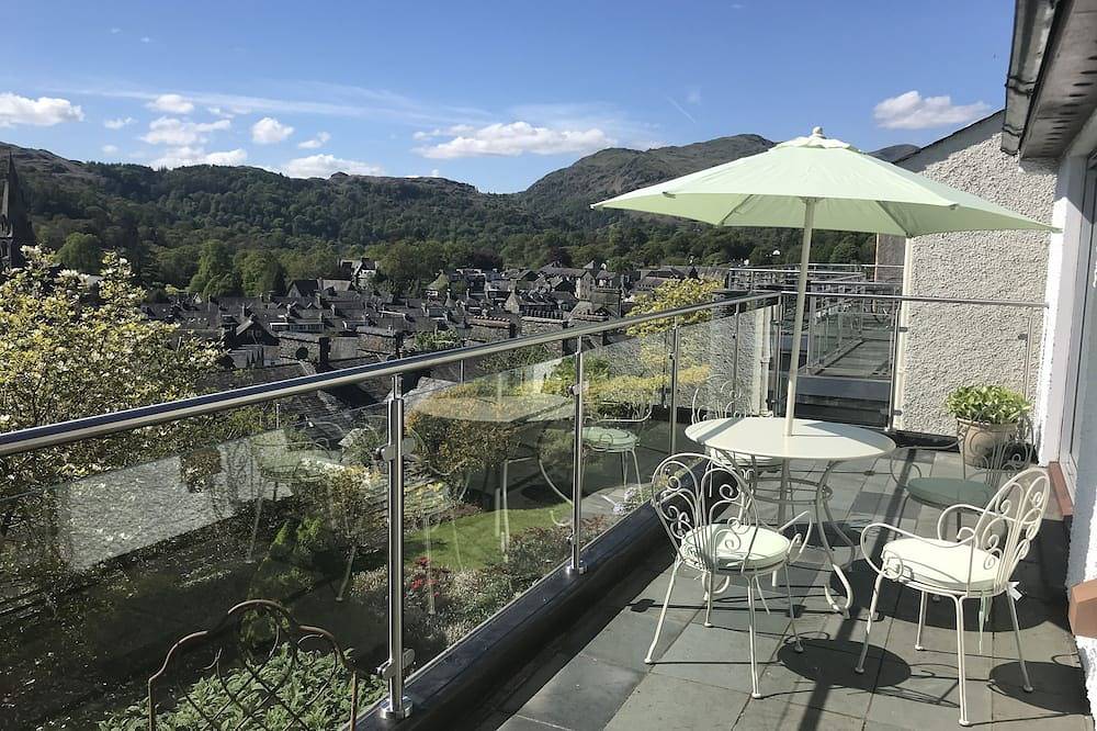 August Woche links!@ £ 1110! ...erstaunliche Aussicht vom Balkon Parkplatz Pool./ Spa Ambleside in Ambleside, Lake District