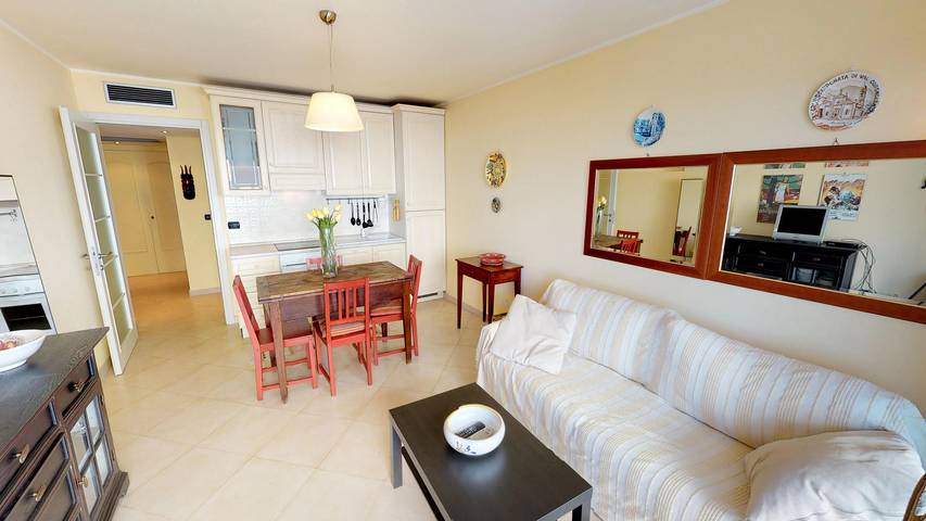 Gîte pour 4 personnes, avec balcon ainsi que balcon/terrasse et vue sur l’océan dans Plage des Sablettes Est - 3