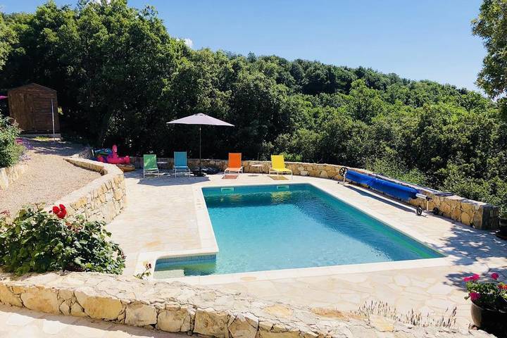 Ferienhaus mit Pool und herrlichem Blick in Mons in Mons (Var), Draguignan Region