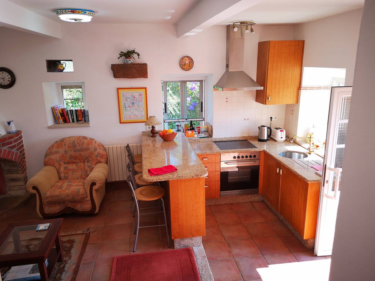 Casa vacanze 'Cottage' con vista sulle montagne, piscina condivisa e Wi-Fi in O Rosal, Provencia di Pontevedra