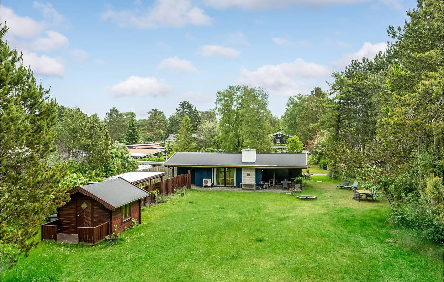Feriehus for 5 personer med terrasse in Rågeleje, Kattegat